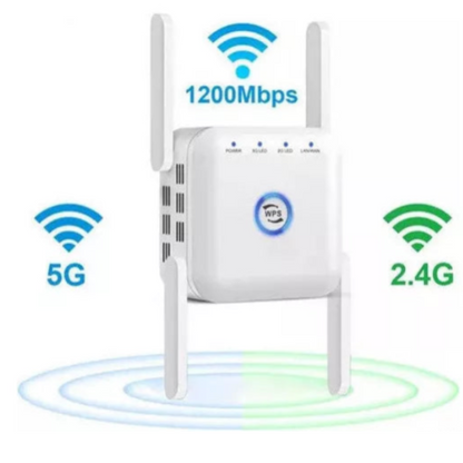 Extensor de Señal WiFi 5G TurboBoost